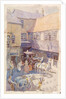 The Yard of the White Hart Inn, Brentford by Walter Bayes