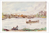 The Thames at Brentford by Archibald Standish Hartrick