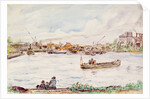 The Thames at Brentford by Archibald Standish Hartrick