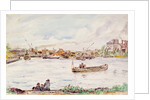 The Thames at Brentford by Archibald Standish Hartrick