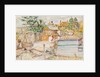 Dock of the Grand Union Canal Co by Archibald Standish Hartrick