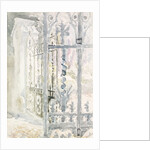 Gates at the Hermitage, Lansdown, Bath by Clifford Ellis