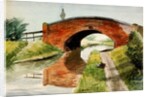 Bridge over Canal, near Litchfield by Barbara Jones