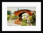 Bridge over Canal, near Litchfield by Barbara Jones