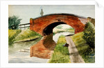 Bridge over Canal, near Litchfield by Barbara Jones