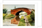 Bridge over Canal, near Litchfield by Barbara Jones