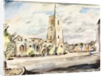 St. Peter's Church and Market Hill, Sudbury by Rowland Suddaby