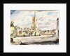 St. Peter's Church and Market Hill, Sudbury by Rowland Suddaby