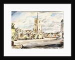 St. Peter's Church and Market Hill, Sudbury by Rowland Suddaby