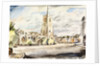 St. Peter's Church and Market Hill, Sudbury by Rowland Suddaby