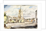St. Peter's Church and Market Hill, Sudbury by Rowland Suddaby