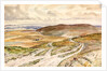 View from the Wansdyke in Stanton, St. Bernard by Vincent Henry Lines