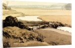 The Cuckmere at Litlington by Hilder