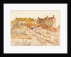 King Athelstan's Palace, and Stables (Now Cottages), Malmesbury by Louisa Puller
