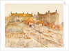 King Athelstan's Palace, and Stables (Now Cottages), Malmesbury by Louisa Puller