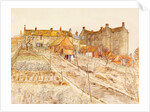 King Athelstan's Palace, and Stables (Now Cottages), Malmesbury by Louisa Puller