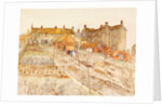 King Athelstan's Palace, and Stables (Now Cottages), Malmesbury by Louisa Puller