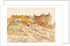 King Athelstan's Palace, and Stables (Now Cottages), Malmesbury by Louisa Puller
