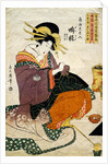 The Tea Ceremony by Kitagawa Tsukimaro