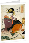 The Tea Ceremony by Kitagawa Tsukimaro