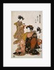 The Courtesan Hanaogi of Ogi-Ya by Isoda Koryûsai