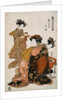 The Courtesan Hanaogi of Ogi-Ya by Isoda Koryûsai