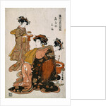 The Courtesan Hanaogi of Ogi-Ya by Isoda Koryûsai