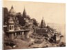 Benares Burning Ghat by Francis Frith & Co.