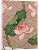 Marriage Robe, detail of a lotus flowers. China, 19th century by Unknown