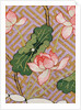 Marriage Robe, detail of a lotus flowers. China, 19th century by Unknown