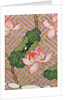 Marriage Robe, detail of a lotus flowers. China, 19th century by Unknown