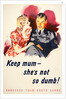 Keep mum, she's not so dumb! by Unknown