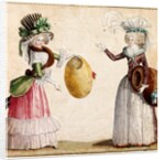 Fashion plate depicting women's costume by Unknown