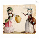 Fashion plate depicting women's costume by Unknown