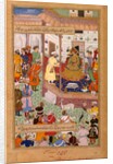 Akbar Receives the Iranian Ambassador Sayyid Beg in 1562 by La'l