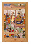 Akbar Receives the Iranian Ambassador Sayyid Beg in 1562 by La'l