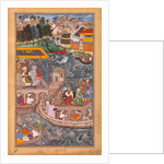 An interview between Mu'nim Khan and Khan Zaman in a boat on the Ganges by Anonymous