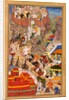Akbar's entry into the fort of Ranthambhor by La'l