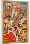 Akbar's entry into the fort of Ranthambhor by La'l