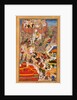 Akbar's entry into the fort of Ranthambhor by La'l