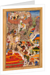 Akbar's entry into the fort of Ranthambhor by La'l
