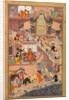 Workmen building Fathpur by Tulsi