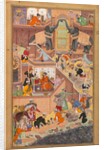 Workmen building Fathpur by Tulsi