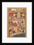Workmen building Fathpur by Tulsi