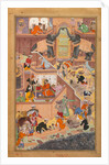 Workmen building Fathpur by Tulsi