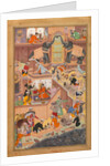 Workmen building Fathpur by Tulsi
