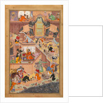 Workmen building Fathpur by Tulsi