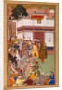 Husain Quli Presents Prisoners of War from Lahore by Basawan