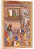 Husain Quli Khan Jahan paying his respects to Akbar by Anonymous