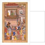 Husain Quli Khan Jahan paying his respects to Akbar by Anonymous